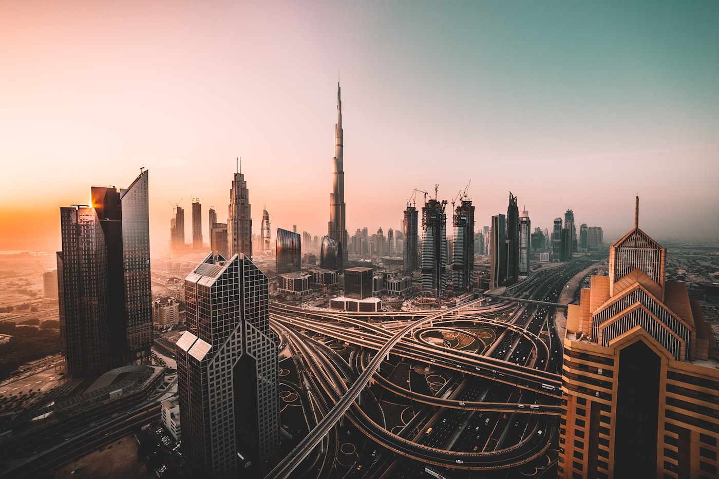Dubai skyline — ScaledSports headquarters